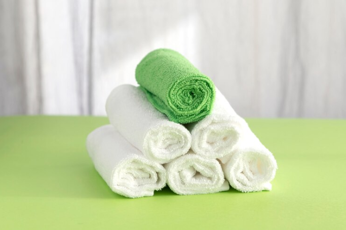 How to roll a towel like a spa