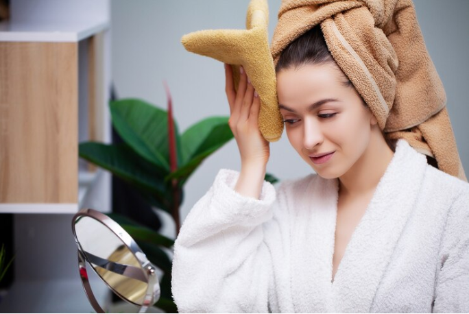 Styling Your Hair Using a Hair Towel