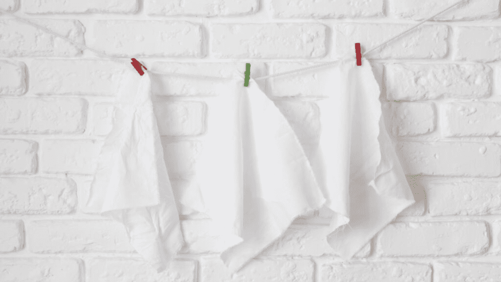 Towel Hooks on Brick