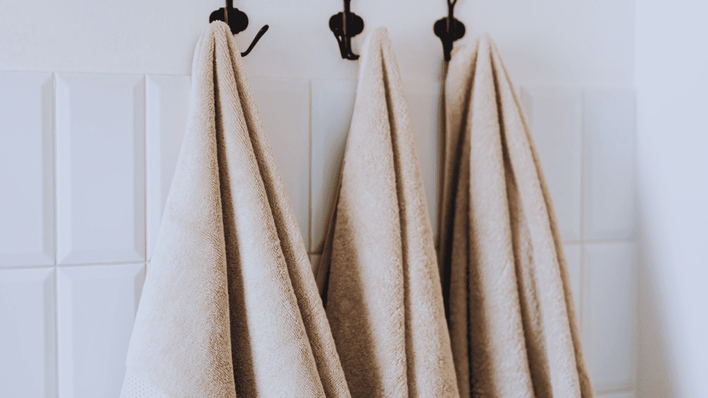 how high to hang towel hooks