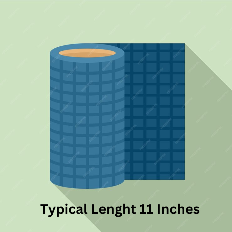 Length of paper towel roll