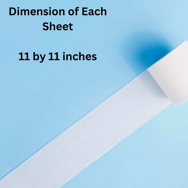 Dimension of Each Sheet 11 by 11 inches