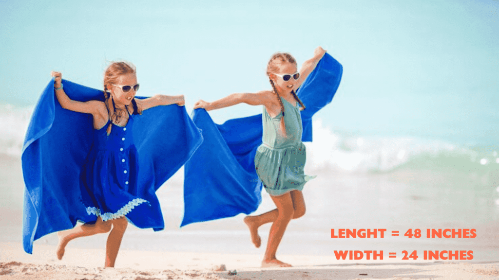 Kids beach towel