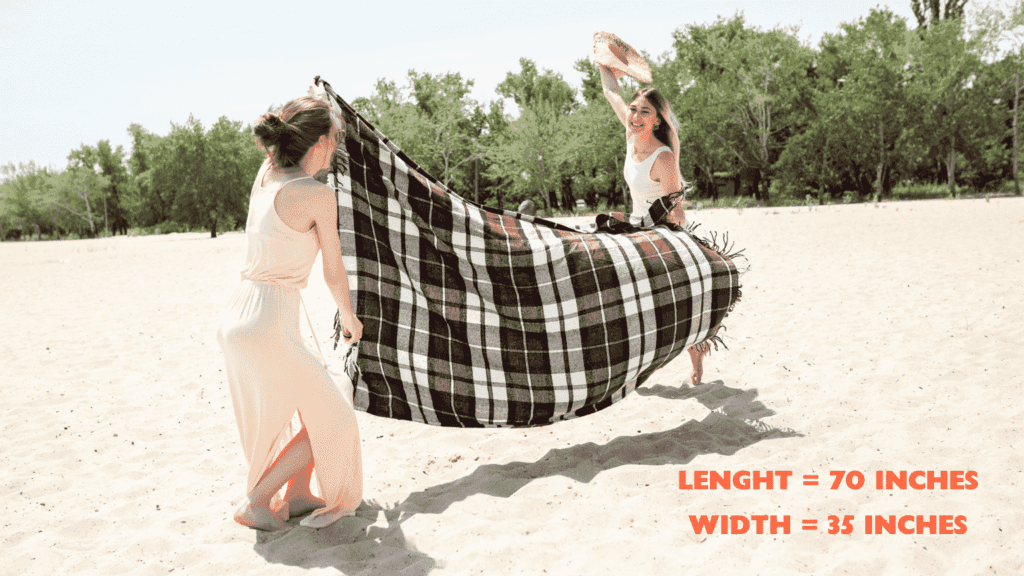 Oversized beach towel